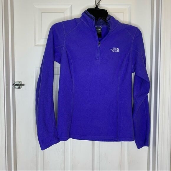 The North Face Women’s Size Small Purple 1/4 Zip - Picture 1 of 10